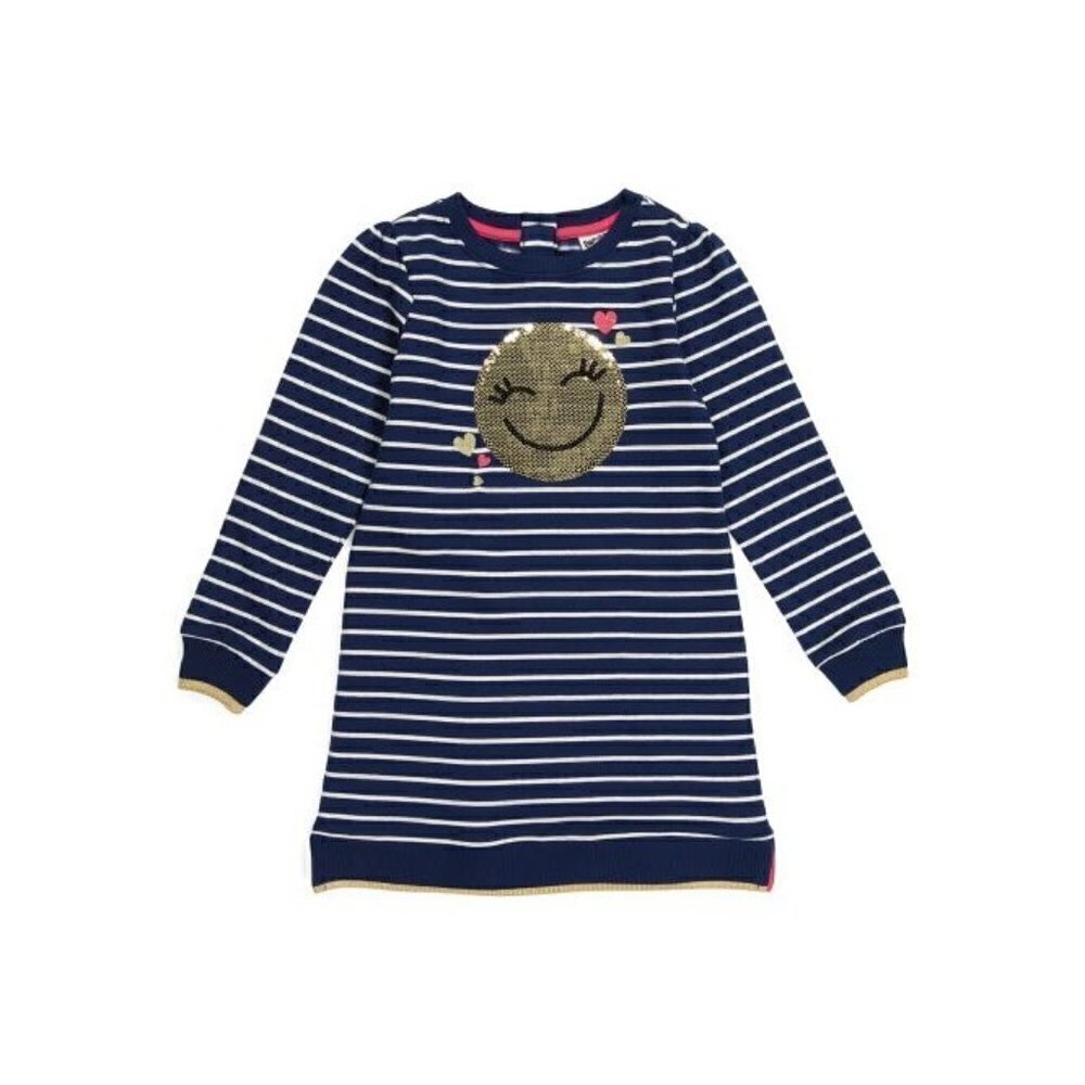 BOPSTER & MIMI Toddler Girls Smiley Face Dress 4T